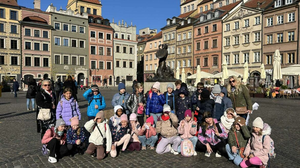Wycieczka klas 3a i 3b do Warszawy