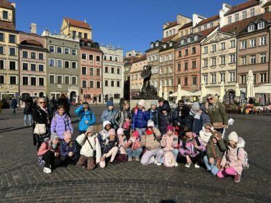 Wycieczka klas 3a i 3b do Warszawy