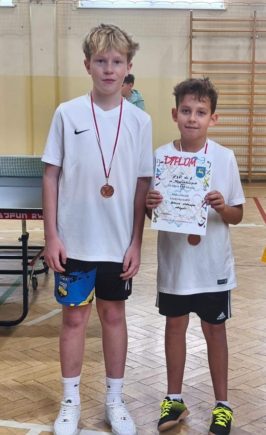 Mistrzostwa Gminy w tenisie stołowym chłopców