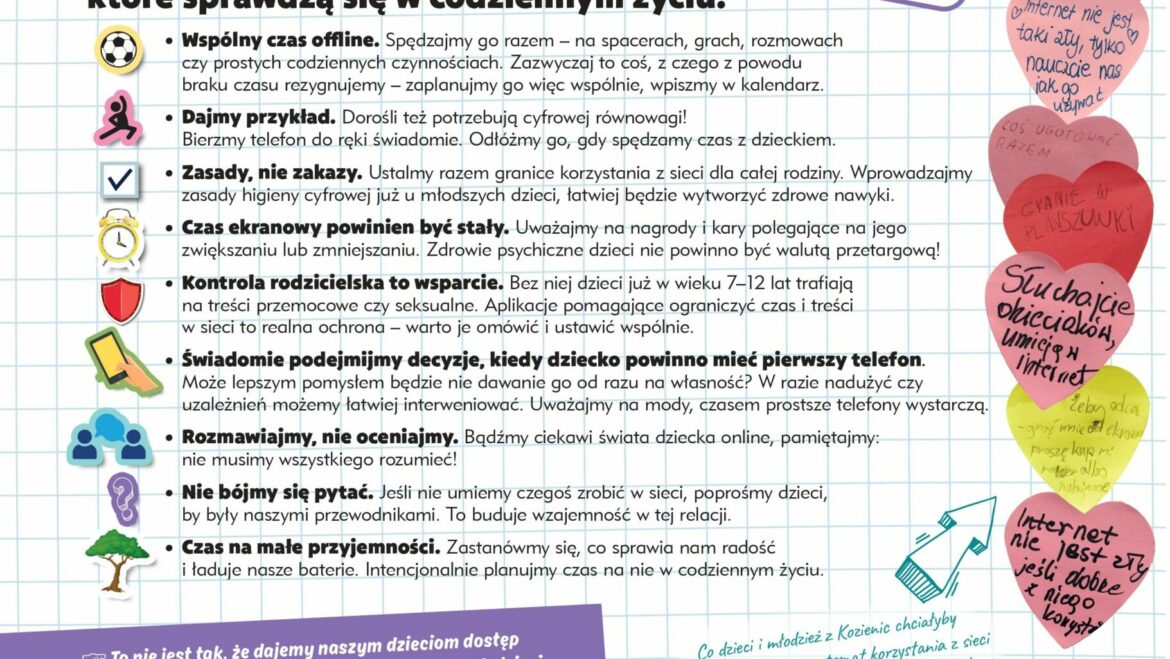 Finał projektu „Zdrowa sieć – młodzi na rzecz higieny cyfrowej”