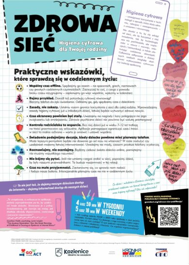 Finał projektu „Zdrowa sieć – młodzi na rzecz higieny cyfrowej”