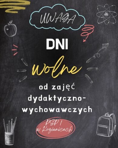 Dni wolne od zajęć dydaktyczno-wychowawczych
