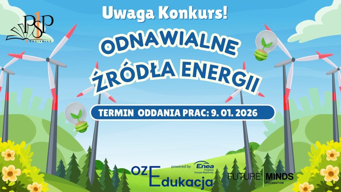 Konkurs szkolny „Odnawialne Źródła Energii”