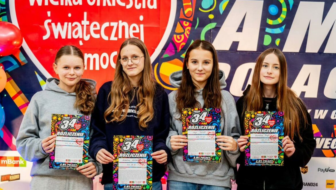 Wolontariusze naszej szkoły wsparli Wielką Orkiestrę Świątecznej Pomocy