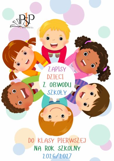 Zapisy dzieci z obwodu szkoły do klasy pierwszej na rok szkolny 2026/2027