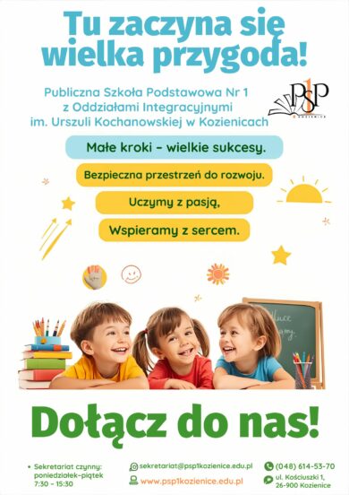 Dzień Otwarty Szkoły – 25 luty 2026, godz. 17:00