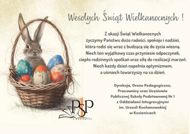 Wesołych Świąt Wielkanocnych!