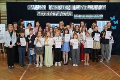 Gminny Konkurs Recytatorski pt. „Pory roku w poezji”