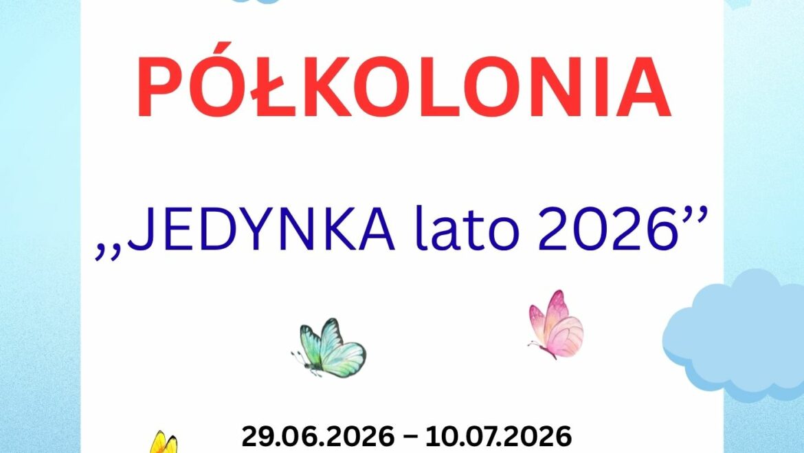 Rozpoczęcie półkolonii letnich