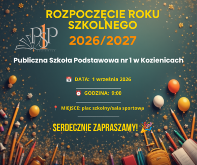 Uroczyste rozpoczęcie roku szkolnego 2026/2027