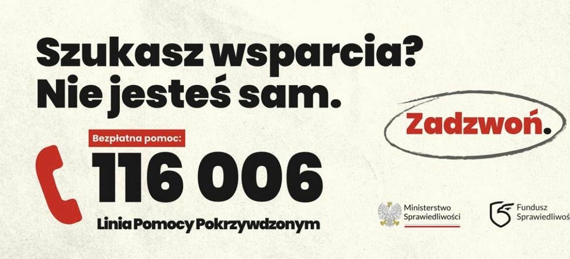 Całodobowa Linia Pomocy Pokrzywdzonym