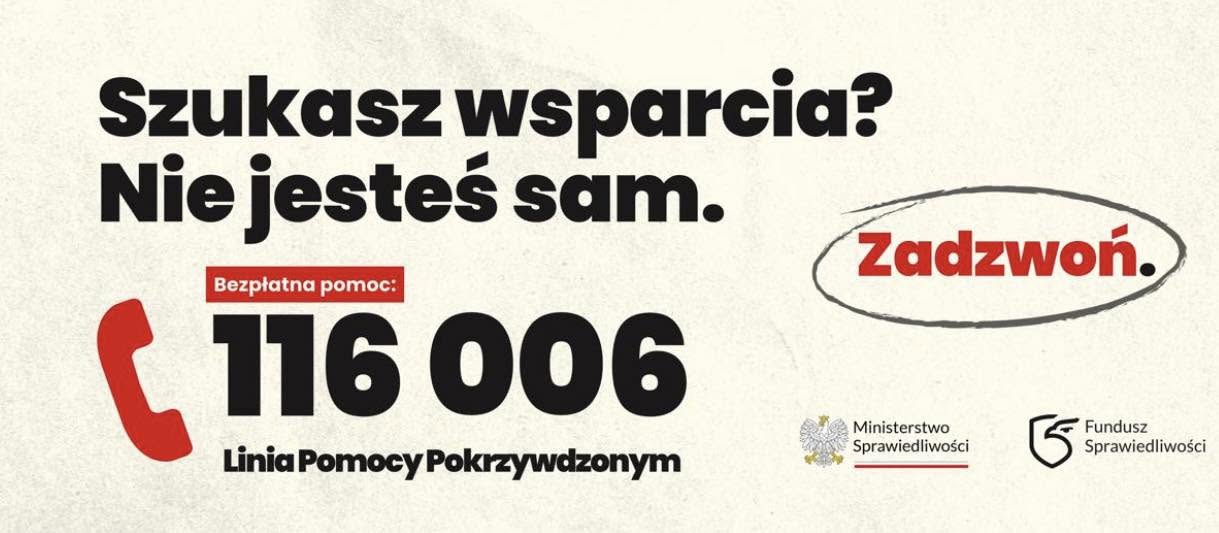 Całodobowa Linia Pomocy Pokrzywdzonym